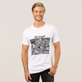 Louisville Eet Lokaal 2 Tri-Blend Shirt (Voorkant volledig)