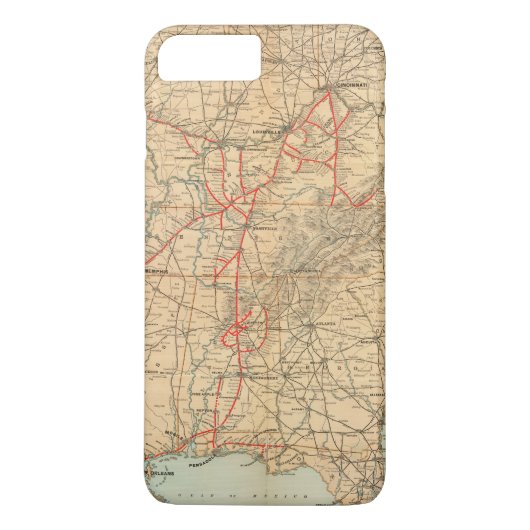 Louisville en Nashville Railroad Case-Mate iPhone Case (Achterkant)