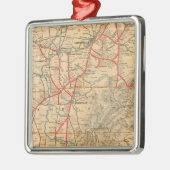 Louisville en Nashville Railroad Metalen Ornament (Links)