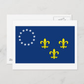 Louisville Flag Briefkaart (Voorkant / Achterkant)