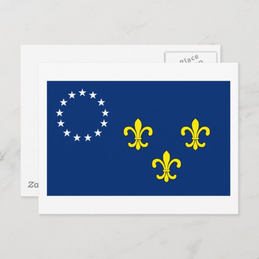 Louisville Flag Briefkaart (Voorkant / Achterkant)