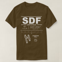 Louisville International Airport SDF T-shirt