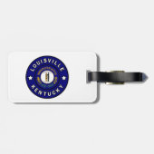 Louisville Kentucky Bagagelabel (Achterkant horizontaal)