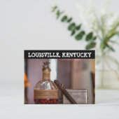 LOUISVILLE KENTUCKY BOURBON Postcard Briefkaart (Staand voorkant)