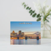 Louisville Kentucky Bridge Briefkaart (Staand voorkant)