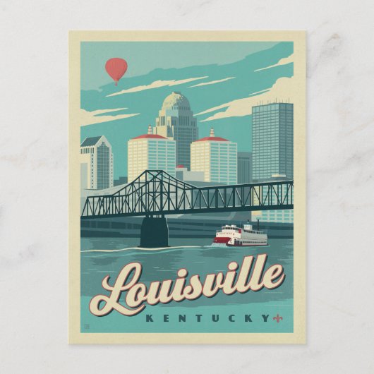 Louisville, Kentucky Briefkaart (Voorkant)