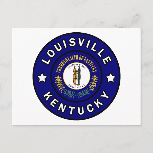 Louisville Kentucky Briefkaart (Voorkant)