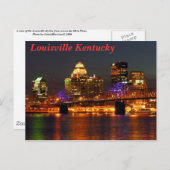 Louisville Kentucky Briefkaart (Voorkant / Achterkant)