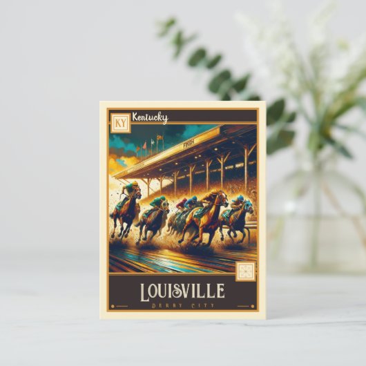 Louisville, Kentucky |  Briefkaart (Staand voorkant)