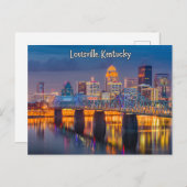 Louisville Kentucky Briefkaart Souvenir (Voorkant / Achterkant)