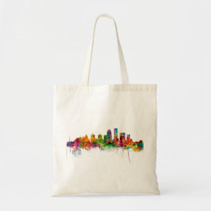 Louisville Kentucky City Skyline Tote Bag