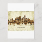 Louisville Kentucky Cityscape Feestdagenkaart (Voorkant)