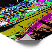 Louisville, Kentucky, graffiti Poster (Hoek)