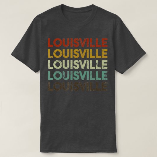 Louisville Kentucky Home State Tshirt TShirt (Design voorkant)