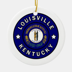 Louisville Kentucky Keramisch Ornament