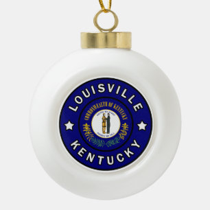Louisville Kentucky Keramische Bal Ornament