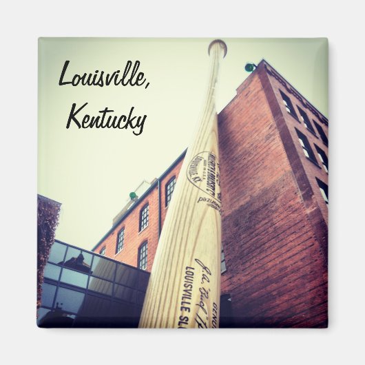 Louisville Kentucky Koelkast Magnet (Voorkant)