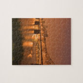 Louisville Kentucky Night Lights Bridge Ohio Legpuzzel (Horizontaal)