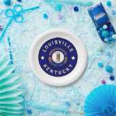 Louisville Kentucky Papieren Bordje (Feest)