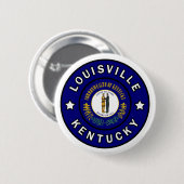 Louisville Kentucky Ronde Button 5,7 Cm (Voorkant /achterkant)