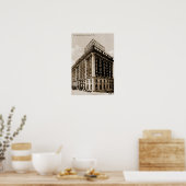 Louisville Kentucky Seelbach Hotel Poster (Keuken)