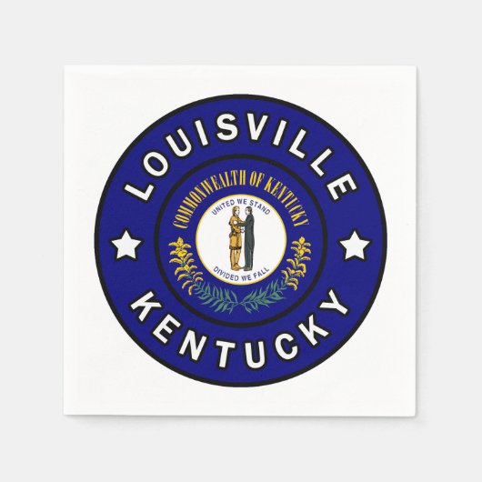 Louisville Kentucky Servet (Voorkant)