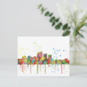 LOUISVILLE, KENTUCKY SKYLINE BRIEFKAART (Staand voorkant)
