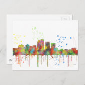 LOUISVILLE, KENTUCKY SKYLINE BRIEFKAART (Voorkant / Achterkant)