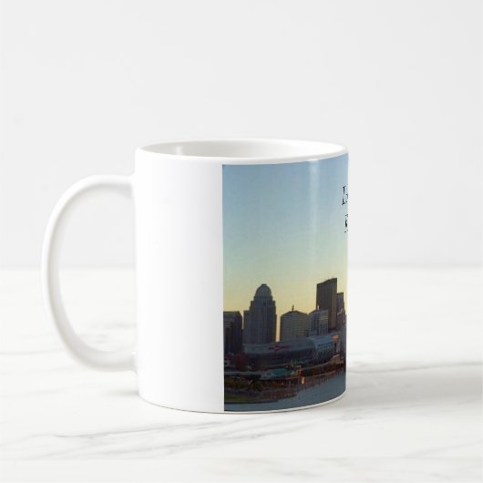 Louisville, Kentucky Skyline Collector Mok (Links)