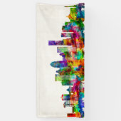 Louisville Kentucky Skyline Spandoek (Verticaal)
