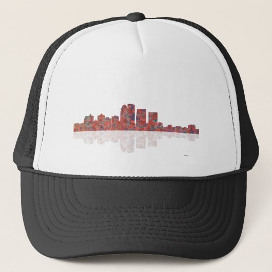 Louisville Kentucky Skyline Trucker Pet (Voorkant)