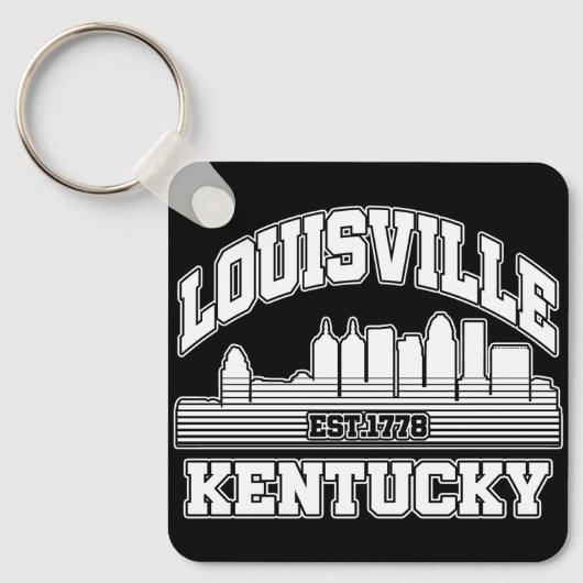 Louisville, Kentucky Sleutelhanger (Voorkant)