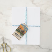 Louisville Kentucky USA Skyline Cadeaulabel (Met Touw)