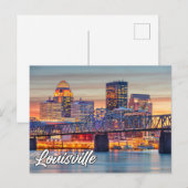 Louisville, Kentucky, Verenigde Staten Briefkaart (Voorkant / Achterkant)
