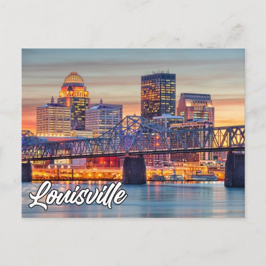 Louisville, Kentucky, Verenigde Staten Briefkaart (Voorkant)