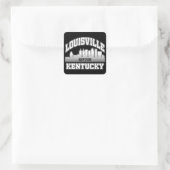 Louisville, Kentucky Vierkante Sticker (Tas)