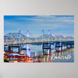 Louisville, Kentucky, VS Poster