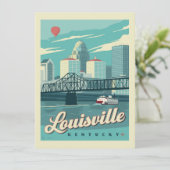 Louisville, Kenucky | Datum opslaan - Foto Save The Date (Staand voorkant)
