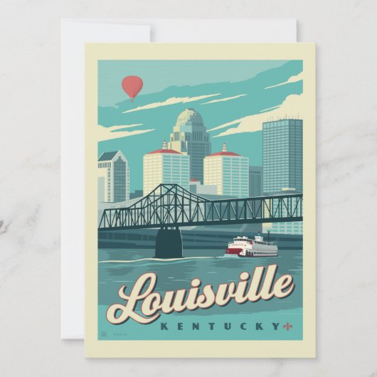 Louisville, Kenucky | Datum opslaan - Foto Save The Date (Voorkant)
