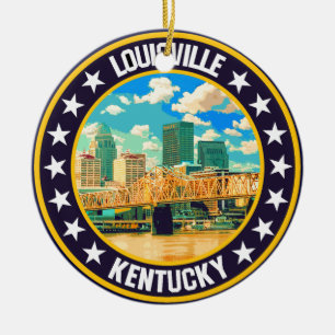 Louisville Keramisch Ornament