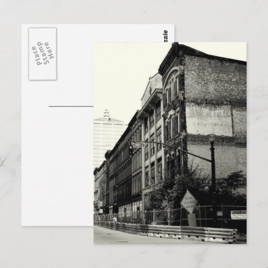 Louisville, KY B&W Briefkaart (Voorkant / Achterkant)