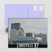 Louisville KY Briefkaart (Voorkant / Achterkant)