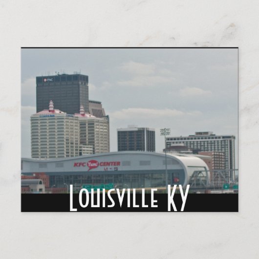 Louisville KY Briefkaart (Voorkant)