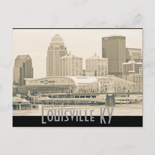 Louisville KY Briefkaart (Voorkant)