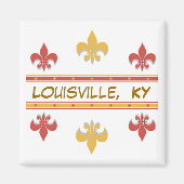 Louisville, KY Magneet (Voorkant)