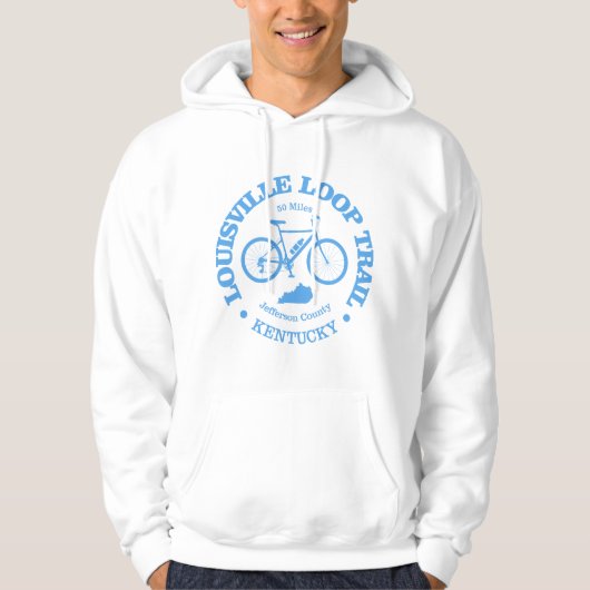 Louisville Loop (fietsen) Hoodie (Voorkant)