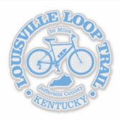 Louisville Loop (fietsen) Sticker (Voorkant)