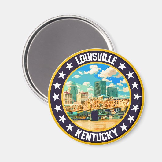 Louisville Magneet (Voorkant / Achterkant)