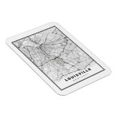 Louisville Map Magneet (Rechterzijde)