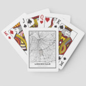 Louisville Map Pokerkaarten (Achterkant)